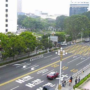 哈爾濱停車(chē)位劃線 公路劃線工程施工